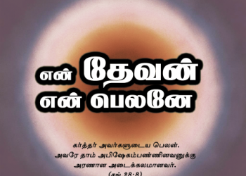 பாடல் 035 – என் தேவன் என் பெலனே