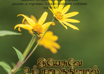 பாடல் 247 – இயேசுவே உம் நாமத்தினால்