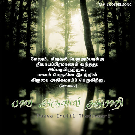 பாடல் 249 – பாவ இருளில் தடுமாறி