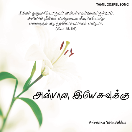 பாடல் 252 – அன்பான இயேசுவுக்கு